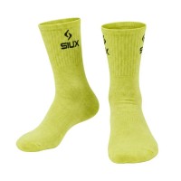 Siux Groove High Shaft Socks Green Purple 2 Pairs