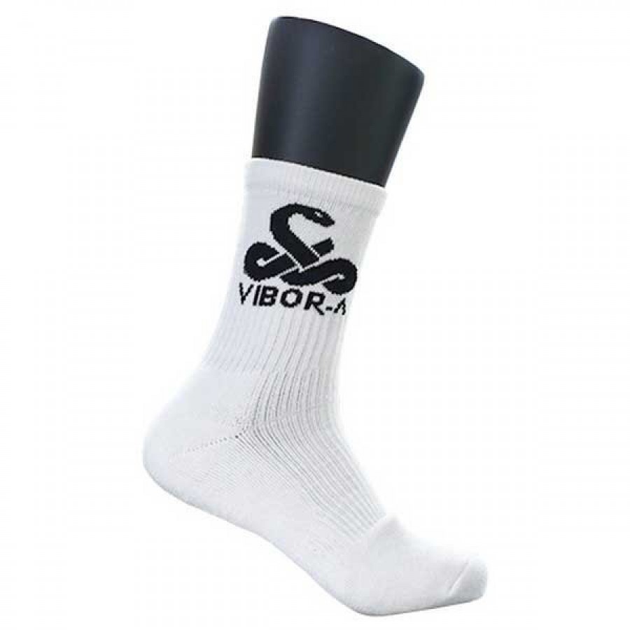 Sebora Calzini Medium Cane Premium Bianco 1 Coppia