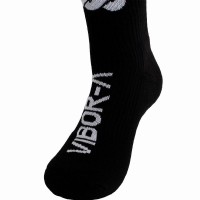 Chaussettes noires Vibora Plus 1 paire