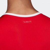 Camiseta Adidas Club 3 Stripes Rojo