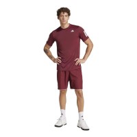 Adidas Club 3 Stripes Red Shadow Maglietta  Offerta + Economico