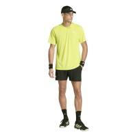 T-shirt vert citron Adidas Club Climacool