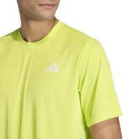 T-shirt vert citron Adidas Club Climacool