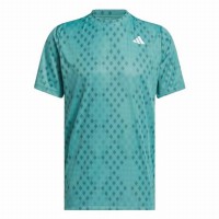 Camiseta Adidas Club Graphic Azul Teal  Oferta + Barato