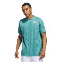 Camiseta Adidas Club Graphic Azul Teal  Oferta + Barato