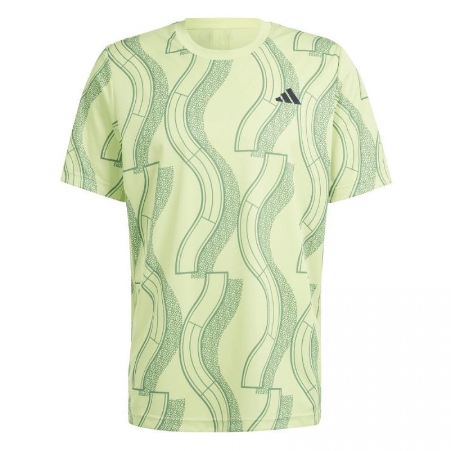 Camiseta Adidas Club Graphic Lima Verde