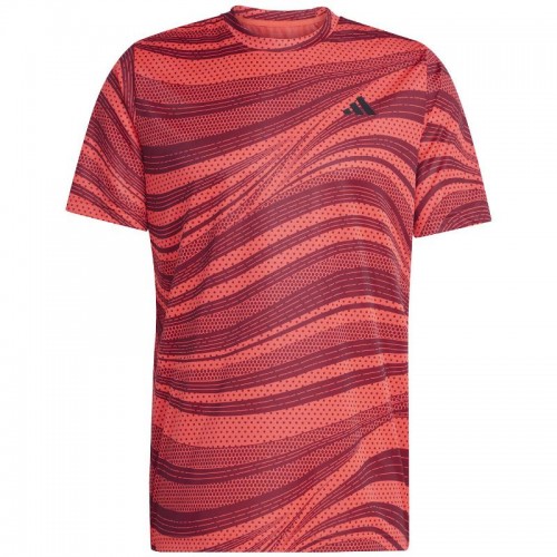 Adidas Club Graphic Maglietta Rossa Adidas Club Graphic Maglietta Rossa