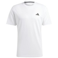 Camiseta Adidas Essentials Base Branca Preta  Oferta + Barato