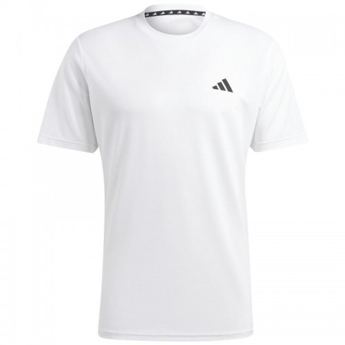 T-shirt adidas Essentials Base Blanc Noir T-shirt adidas Essentials Base Blanc Noir
