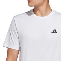 Camiseta Adidas Essentials Base Branca Preta  Oferta + Barato