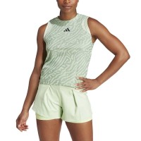 Adidas Match Pro Vert Gris T-shirt Femme
