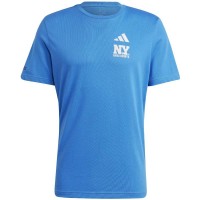 Maglietta Adidas NY Aeroready Blu Reale