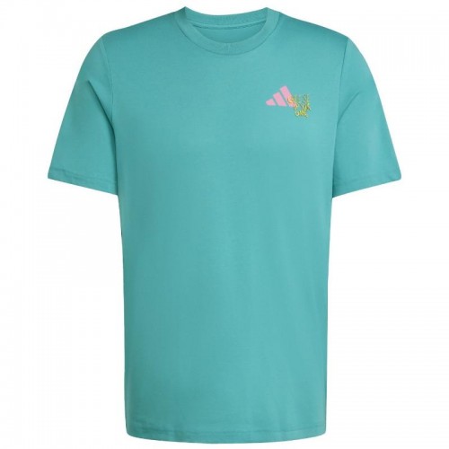 T-shirt adidas Padel Graphic Bleu Sarcelle T-shirt adidas Padel Graphic Bleu Sarcelle