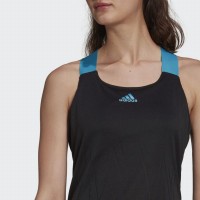 Adidas PrimeBlue AeroKnit Aqua Nero T-Shirt