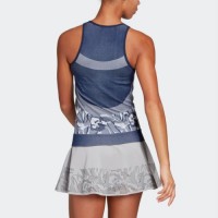 Adidas Stella McCartney sem costura azul escuro de camisa