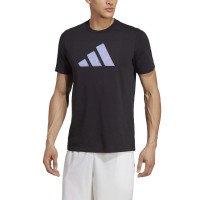 Adidas Tennis AO Graphic T-shirt Noir  Offre - Pas cher