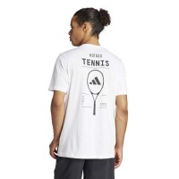 Adidas Tennis Categorie Graphic T-shirt blanc  Offre - Pas cher