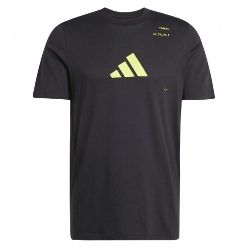 Camiseta Adidas Tennis Category Graphic Black Lemon Camiseta Adidas Tennis Category Graphic Black Lemon
