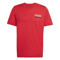 Camiseta Adidas Wanted Graphic Rojo