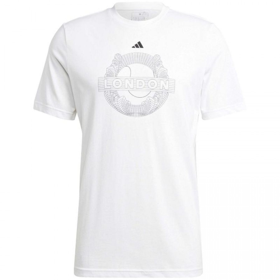 Camiseta Adidas Wimblendon TNS Blanco