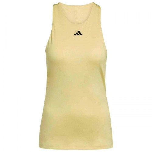 Camiseta Adidas Y-Tank Amarela para Mulheres Camiseta Adidas Y-Tank Amarela para Mulheres