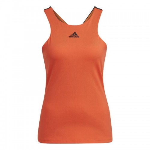 Adidas Y-tank T-shirt laranja preto Adidas Y-tank T-shirt laranja preto