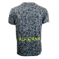 T-shirt Alacran Elite Pixels Noir Jaune