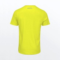 Cotton Head Club T-Shirt Ivan Amarelo Branco