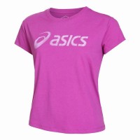 Camiseta Asics Big Logo Tee Lavanda Mujer