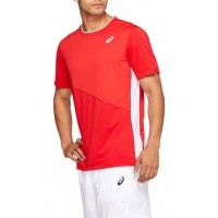 Camiseta Asics Club SS Classic Red