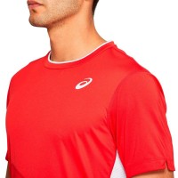 Camiseta Asics Club SS Classic Red