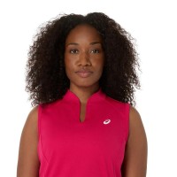 T-shirt femme Asics Court Bright Pink  Offre - Pas cher