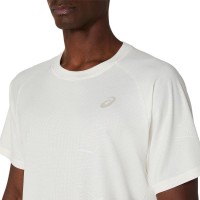 Camiseta Asics Game All Over Print SS Top Crema  Offre - Pas cher