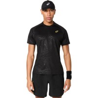 Asics Match Night Energy Black T-Shirt  Offer + Cheap