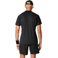 Asics Match Night Energy Black T-Shirt  Offer + Cheap