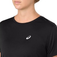 T-Shirt Femme Asics Silver Noir