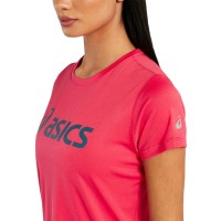Asics Silver Top Maglietta Donna Rosa