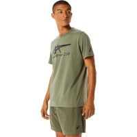 Asics Tiger Lichen T-Shirt Verde