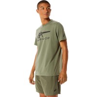 Asics Tiger Lichen Green T-Shirt