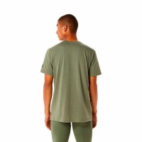 Asics Wild Camo Lichen T-Shirt Verde