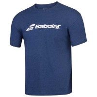 Babolat Exercice T-shirt Marbre Bleu Fonce