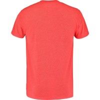 Camiseta Babolat Exercise Big Flag Rojo Jaspeado