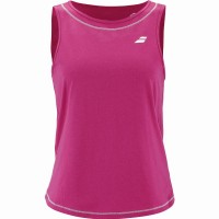 Camiseta Babolat Exercice Cotton Rosa Oscuro Mujer