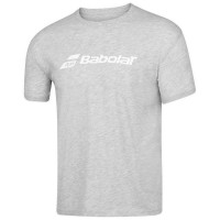 Camiseta Babolat Exercise Gris Jaspeado