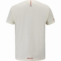 Message de l?exercice Camiseta Babolat Crema