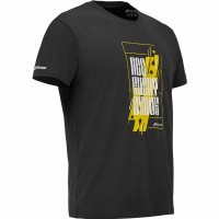 Message de l?exercice Camiseta Babolat Negro