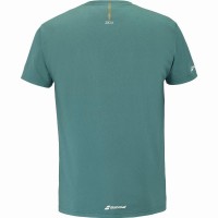 Message de l?exercice Camiseta Babolat Verde Intenso
