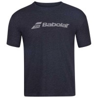 T-Shirt de Exercicio Babolat Preto Marmorizado