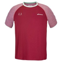 Babolat Juan Lebron Camiseta Vermelha Dalia