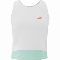 T-shirt blanc Babolat Perf pour femmes